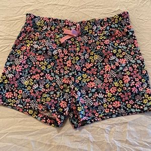 H&M girl floral shorts nwot